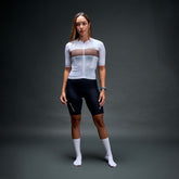JERSEY PRO TEAM BLK MUJER BLANCO/CAFÉ